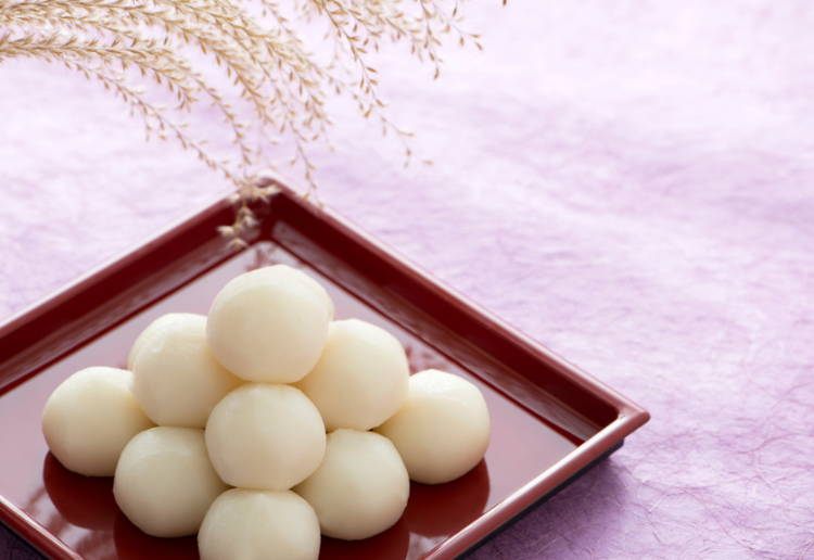 月見団子食べ方