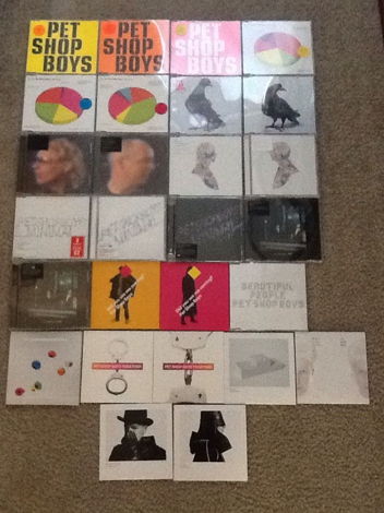 Pet Shop Boys - 50+ cds - imports, rare, oop, etc.