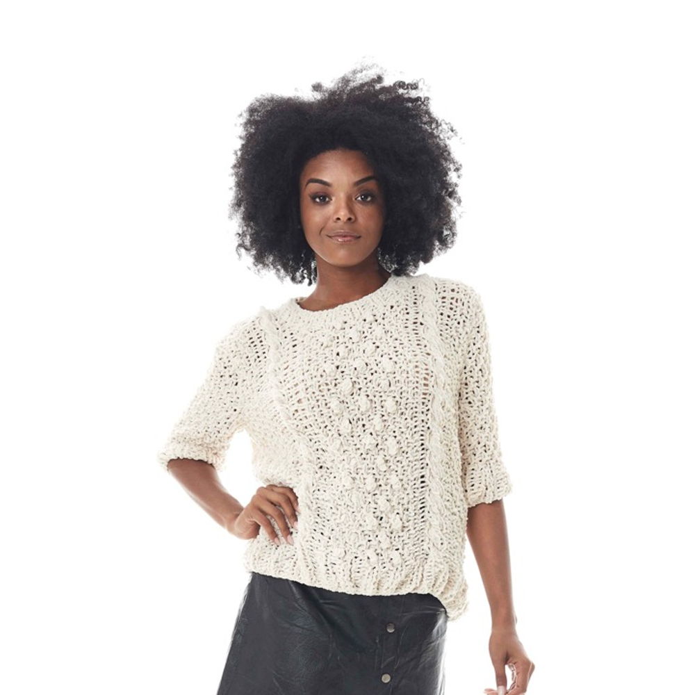 Off-White Top Knitting Pattern
