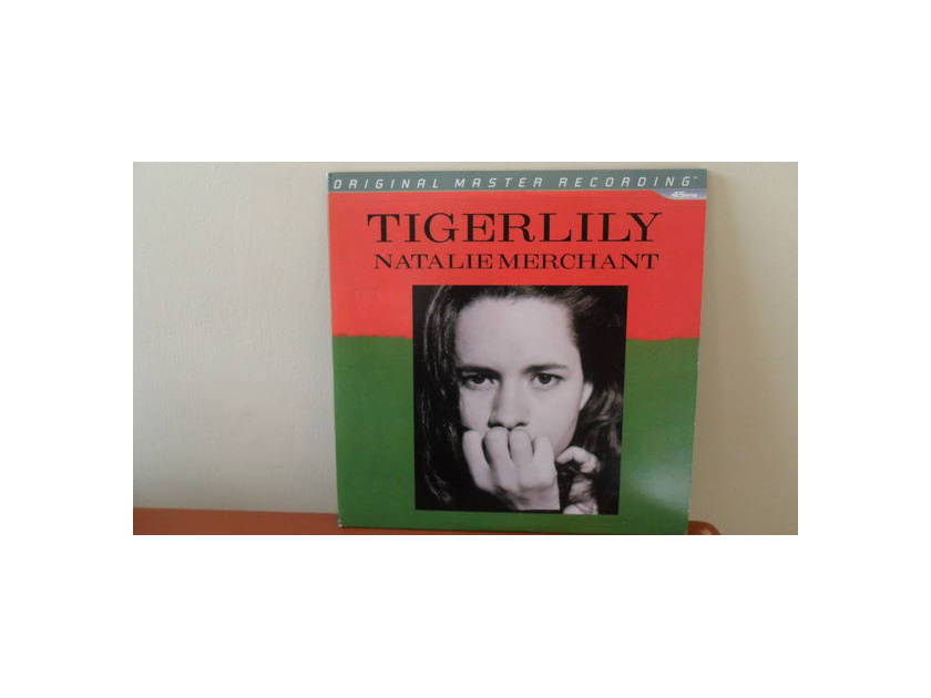Mobile Fidelity 1/2 - SPEEd: natalie merch ant tigerlily double lp mint -
