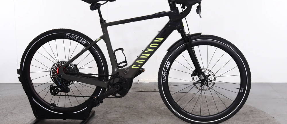 A Canyon Grizl e-Bike
