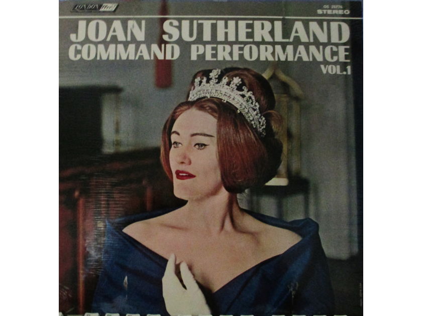 JOAN SUTHERLAND - (FACTORY SEALED LP) COMMAND PERFORMANCE VOLUME 1 LONDON FFRR OS 25776