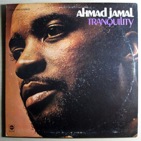 Ahmad Jamal - Tranquility - 1968 Abc Records ‎ABCS-660