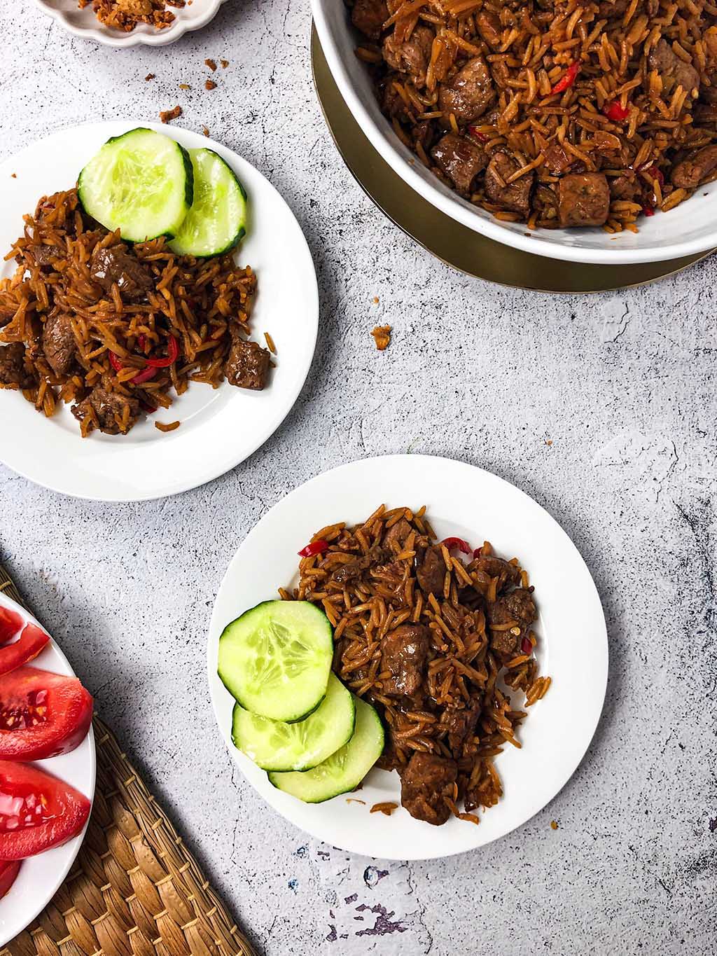 Vegetarische nasi goreng