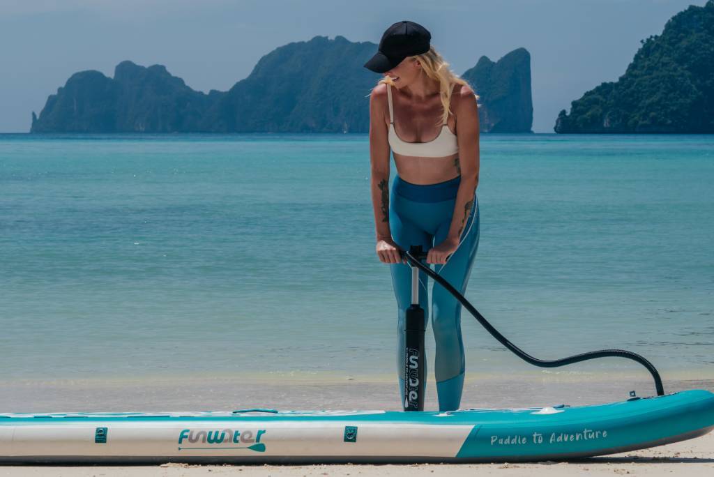 how to repair inflatable paddle board