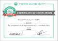 Certificate of Completon Coach Course