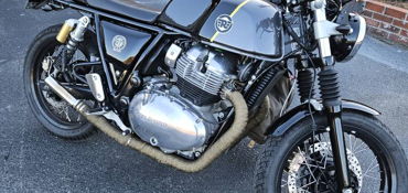 2019 ROYAL ENFIELD CONTINENTAL GT 650 motorcycle for rent near Kinston, NC