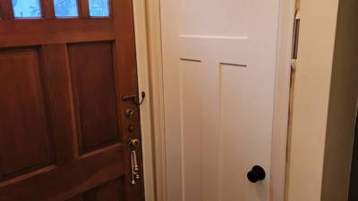 Interior door detail