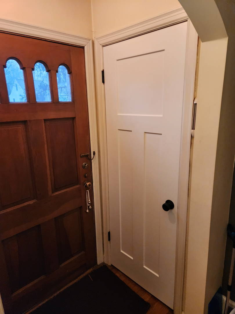 Interior door view