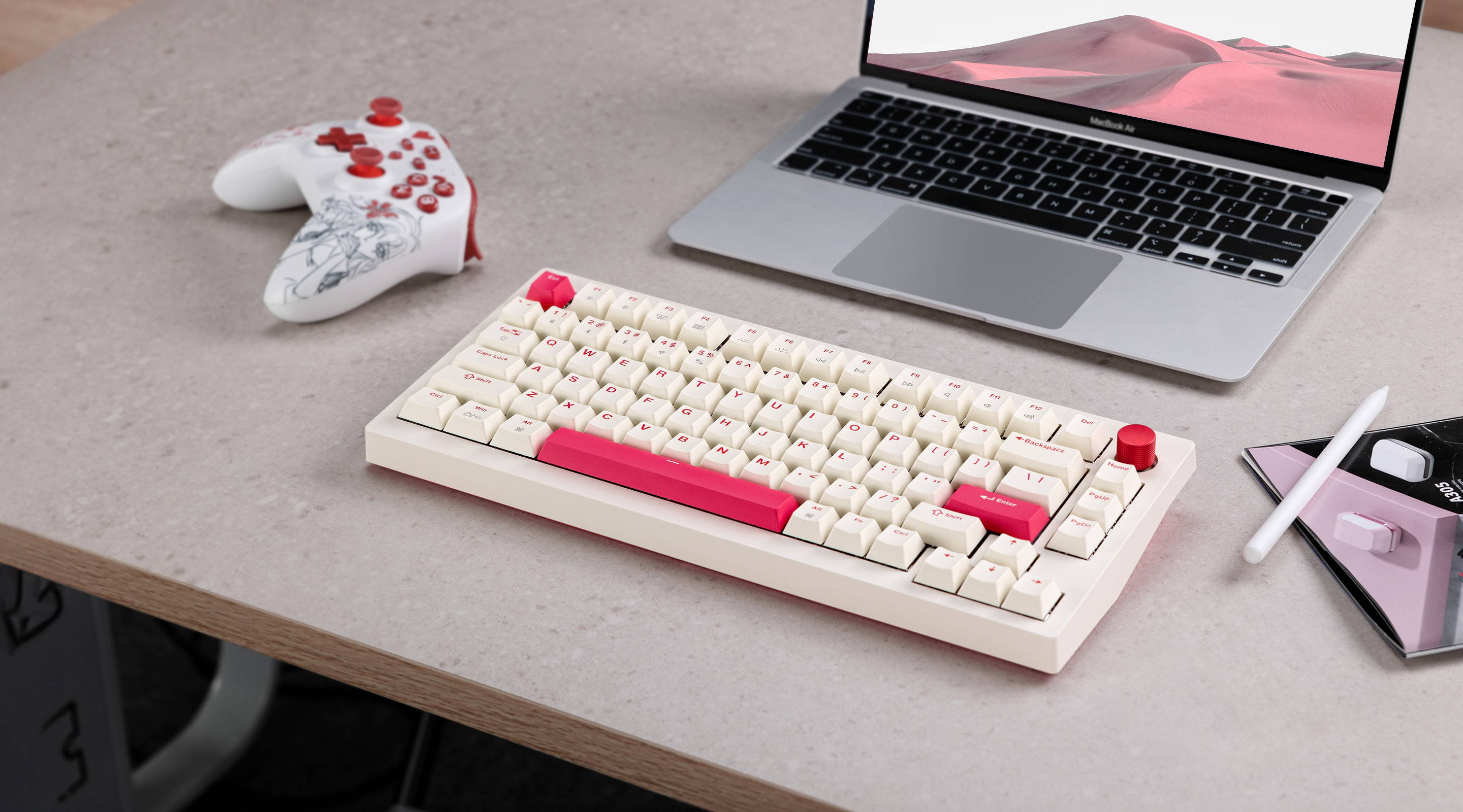 EasySMX A3 81 Keys Wireless Mechanical Keyboard For Mac and Windows