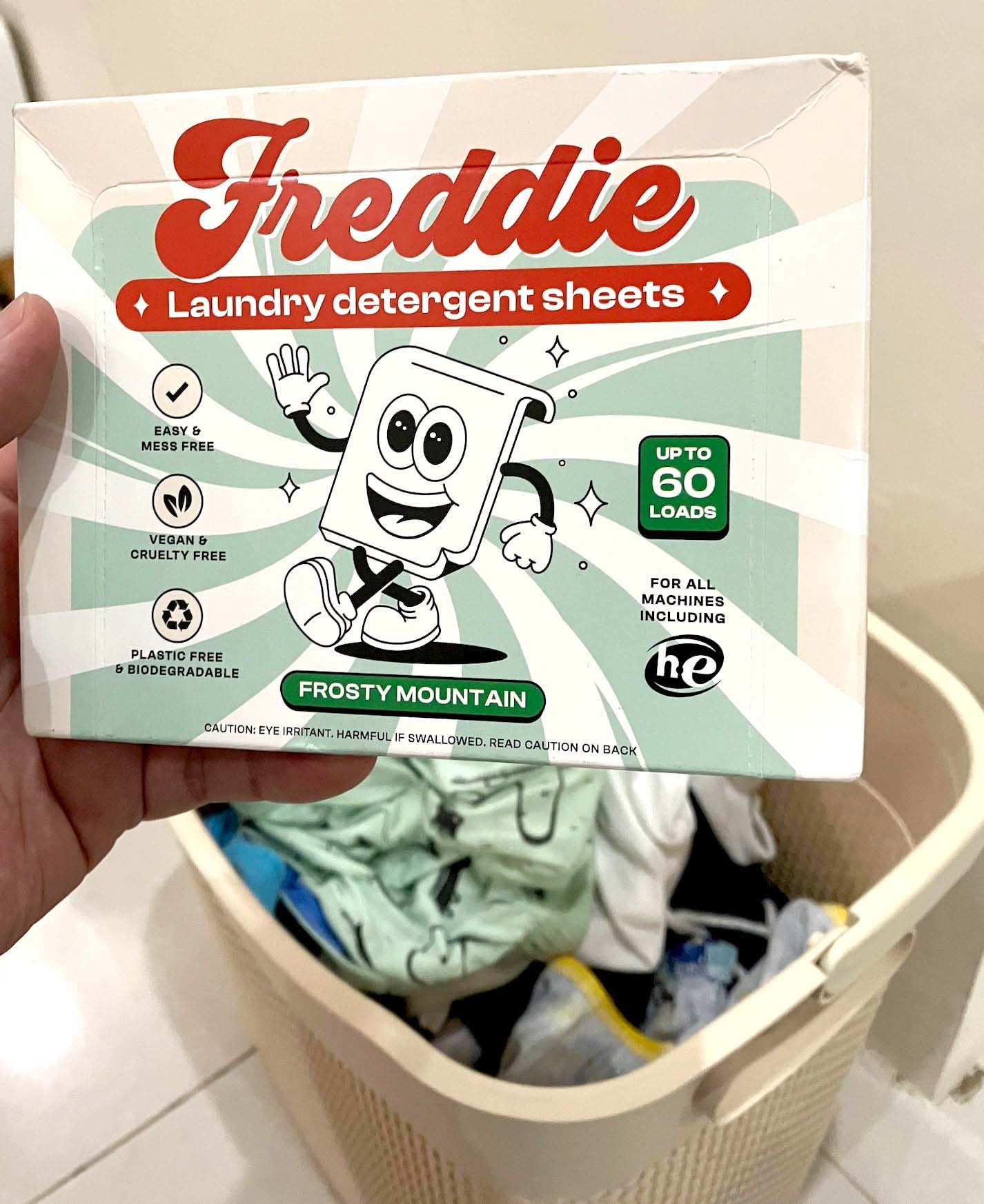 Freddie Laundry Detergent Sheets - Eco Friendly Laundry Solution – FREDDIE