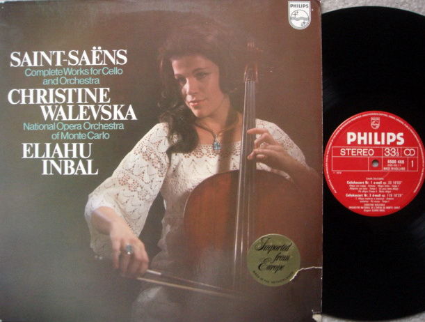 Philips / WALEVSKA, - Saint-Saens Cello Concertos No.1 ...