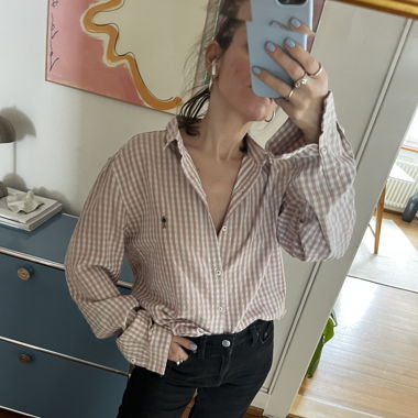 Casual vintage button up blouse