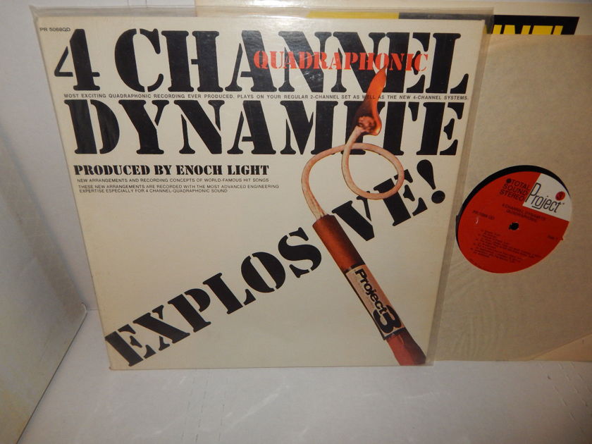 ENOCH LIGHT 4 CHANNEL DYNAMITE - EXPLOSIVE QUADRAPHONIC 1972 Project Audiophile LP