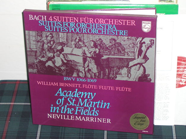 Marriner/AoStMitF - Bach 4 Suites Philips Import pressi...