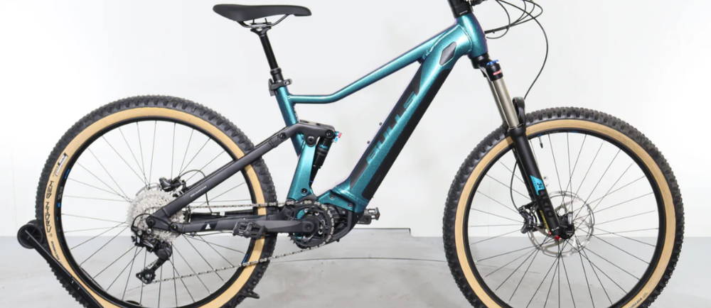 a Bulls Copperhead EVO AM 1.5 full suspension electric mountain bike
