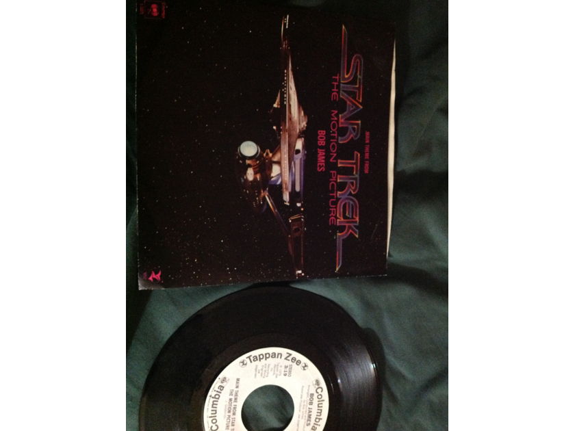 Bob James - Main Theme From Star Trek White Label Promo 45 With Sleeve