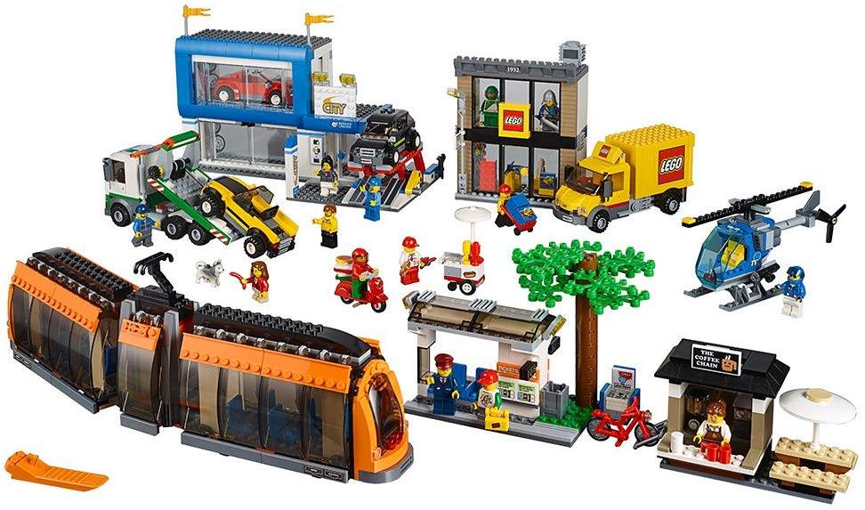 lego city town square