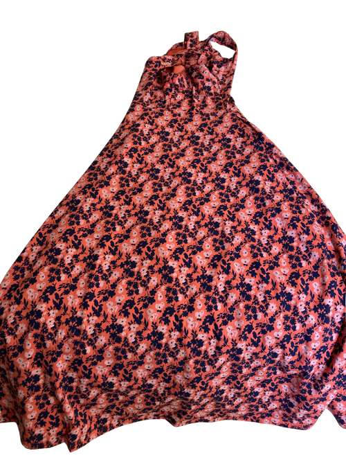 Women's Fit & Flare Scoop Midi Dress