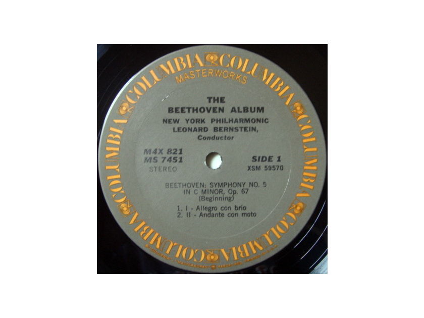 Columbia / ORMANDY-BERNSTEIN,SERKIN, - The Beethoven Album, NM, 4LP Box Set!