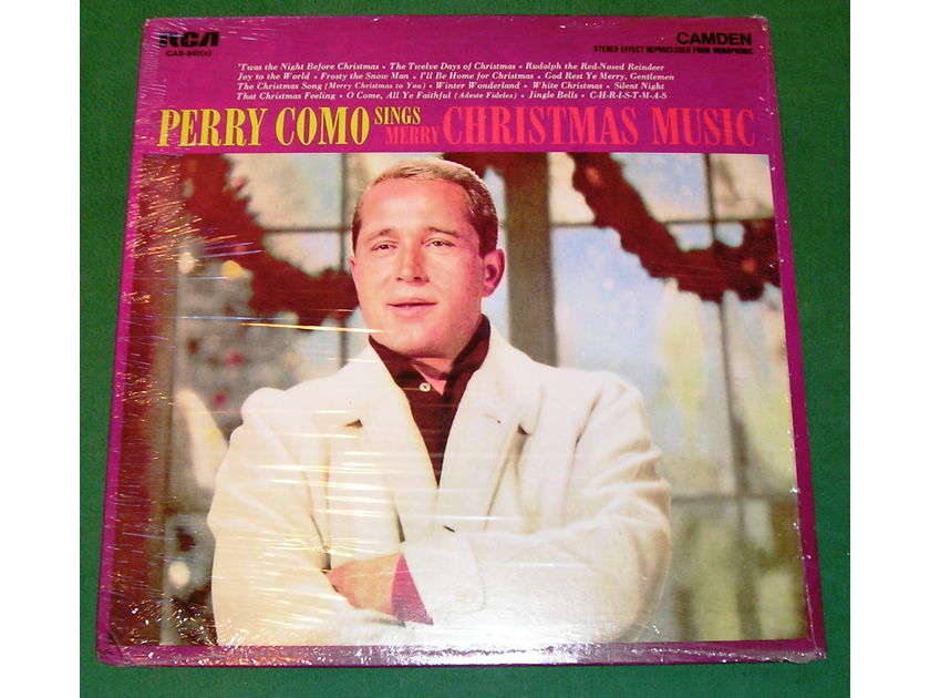 PERRY COMO - SINGS MERRY CHRISTMAS MUSIC - * 1964 RCA CAMDEN PRESS * NEW/SEALED