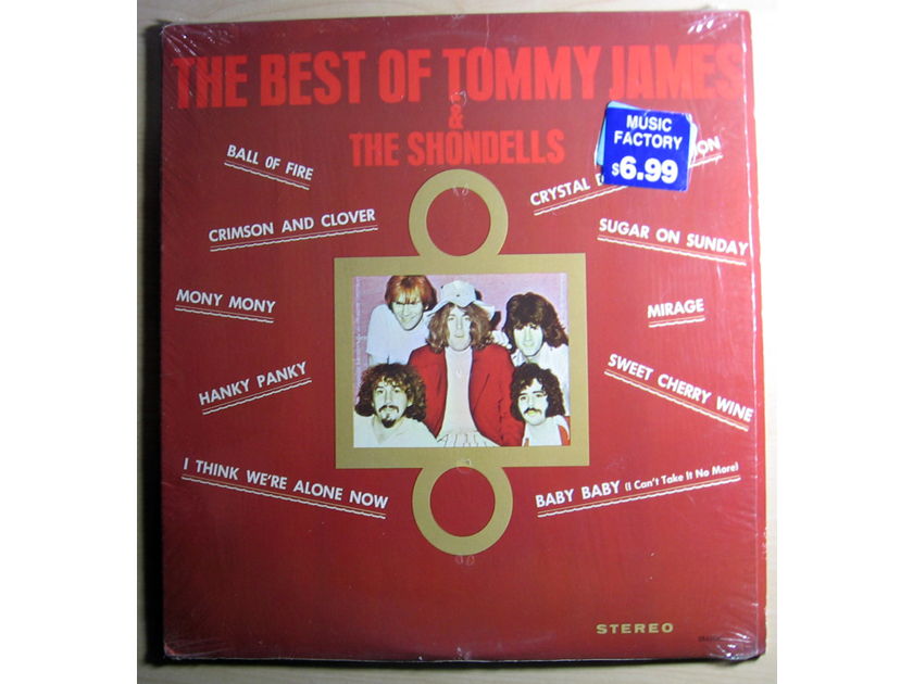 Tommy James & The Shondells - The Best Of Tommy James & The Shondells - 1987 Resissue  Roulette ‎SR42040