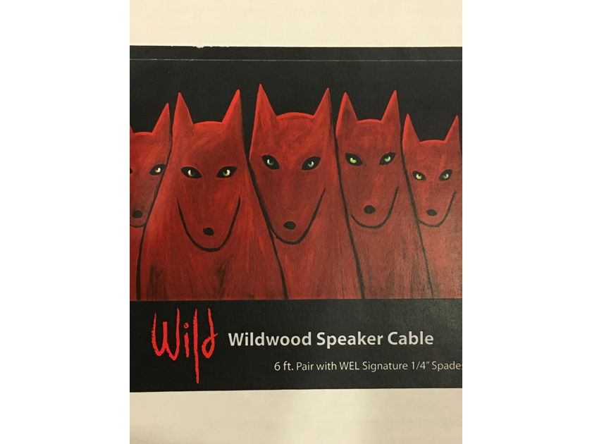 AudioQuest Wildwood Speaker Cables 6 Feet
