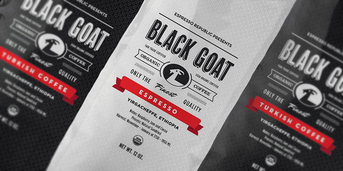 42 a black goat coffee packages