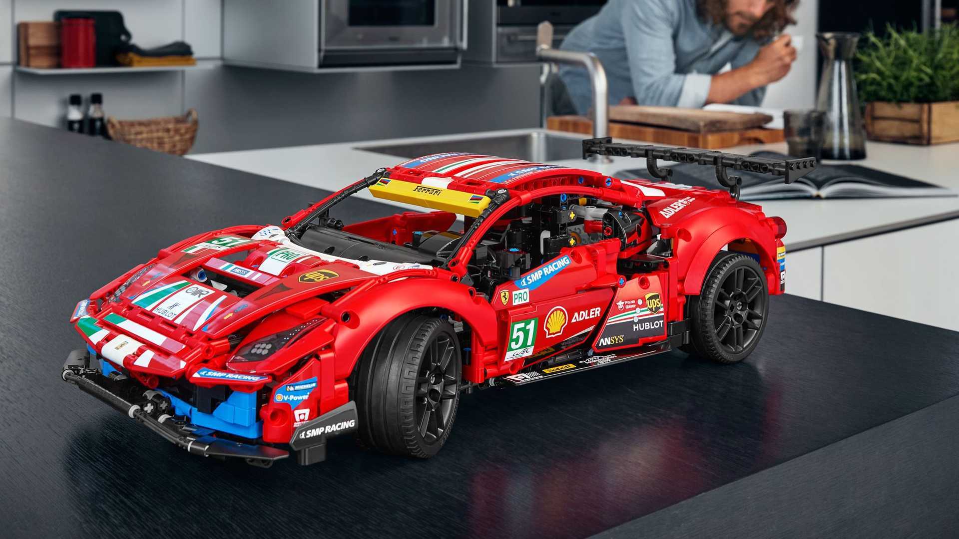 lego ferrari red color 