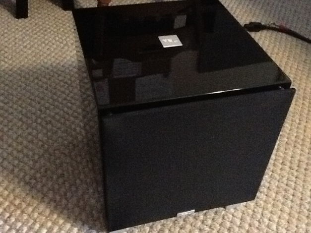 REL T-9 subwoofer, front view