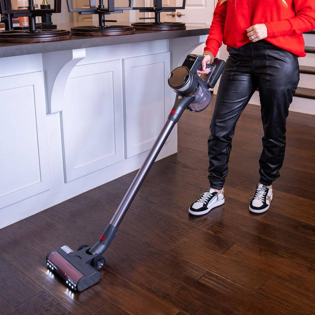 Vacuuming Hard Floors