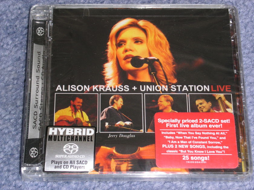 Alison Krauss  - LIVE -- SACD-- sealed