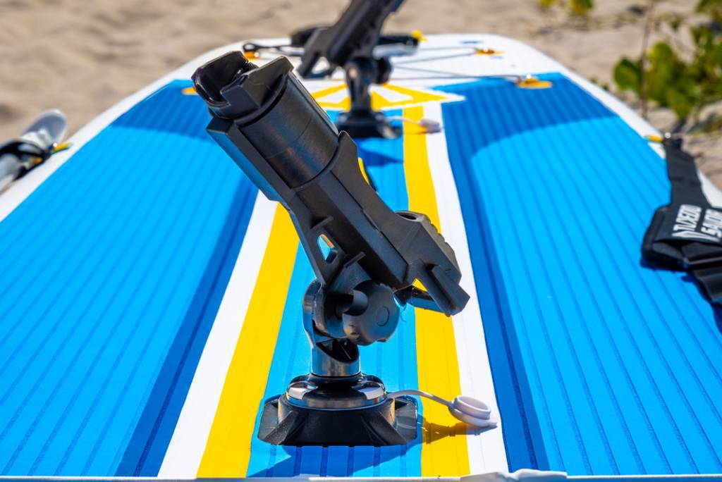 Inflatable SUP boards are high performance in fishing