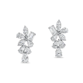 Multi-shaped Diamond Earrings
