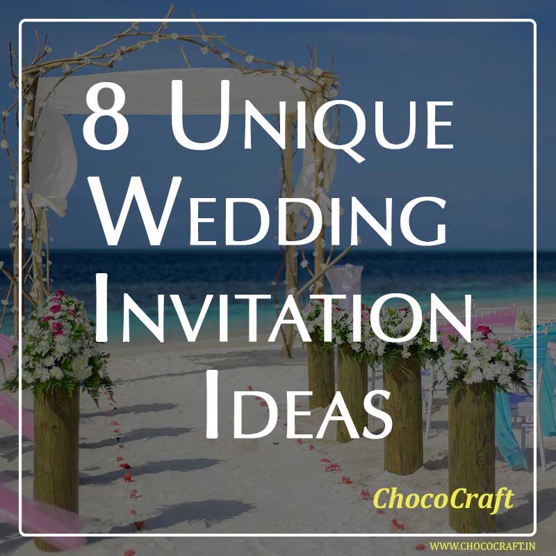 Unique Wedding Invites