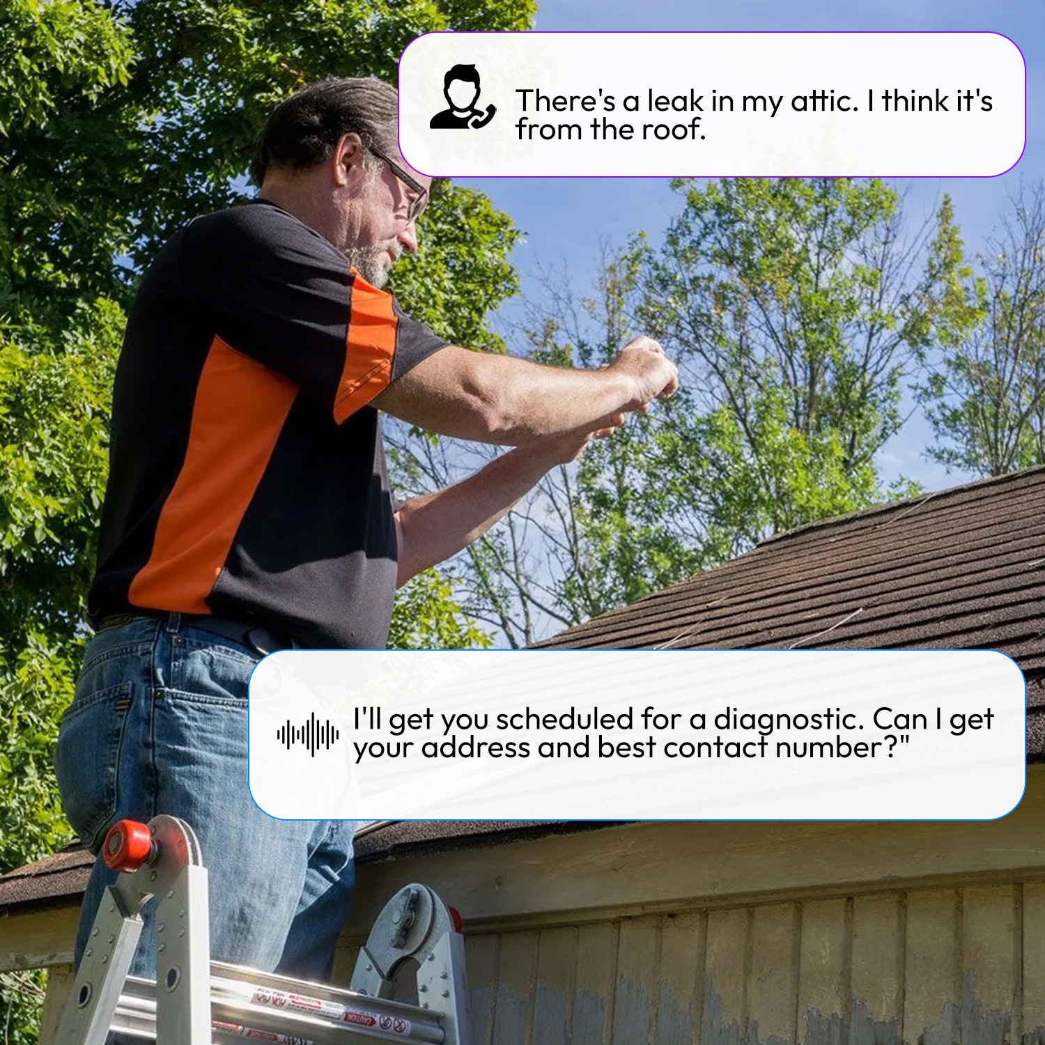 AI Answering Service for Roofing Companies Storm Response