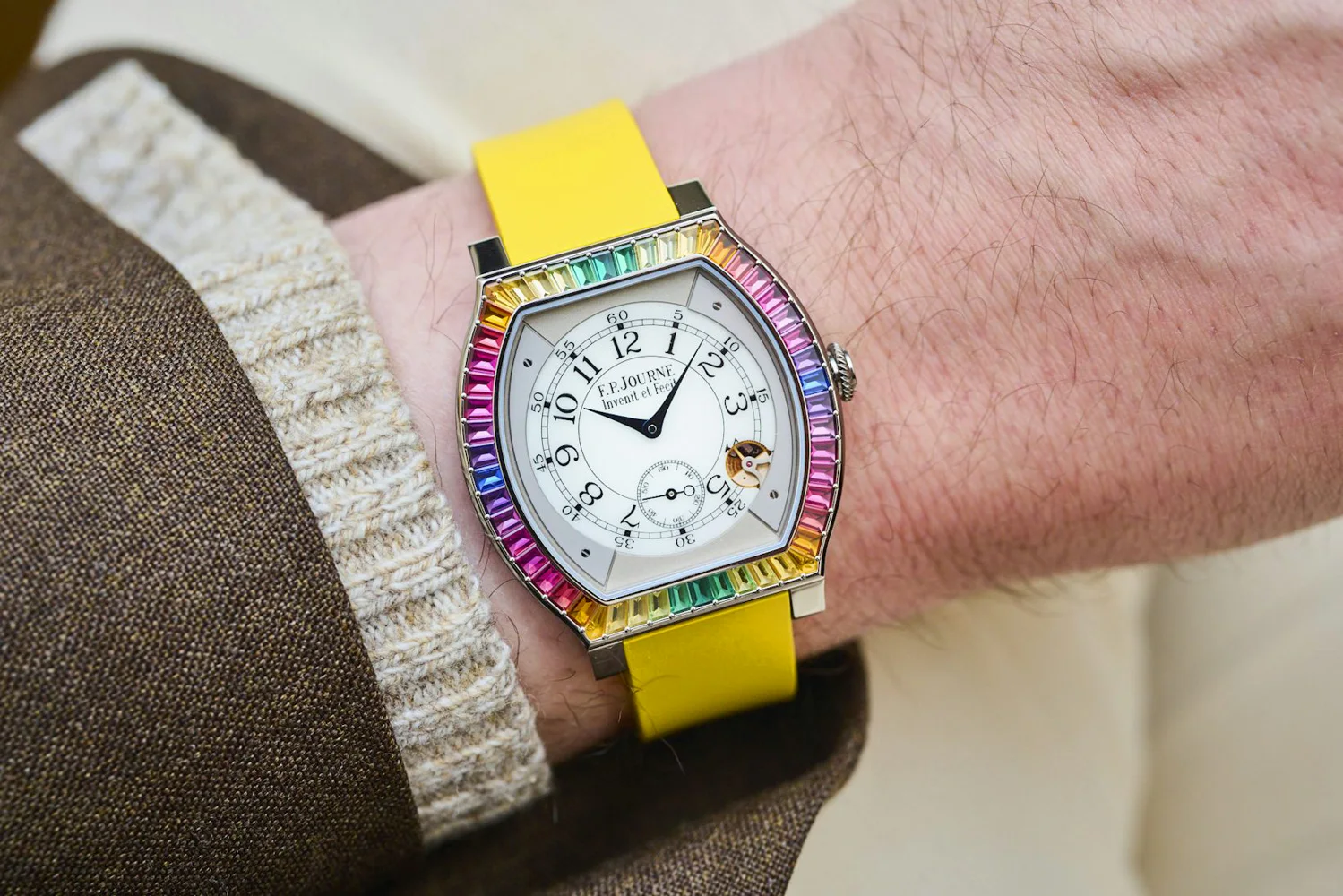 F.P. Journe Introduces Gino's Dream: A Striking Edition of the Quartz Élégante | Chrono 10:10