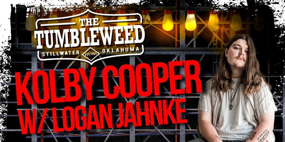 Kolby Cooper LIVE with Logan Jahnke at The Tumbleweed promotional image