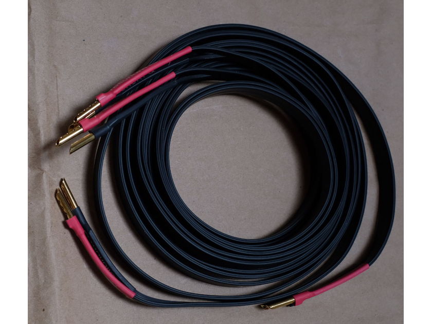 Tellurium Q Black Speaker Cables - Banana - 3M Pair - Excellent