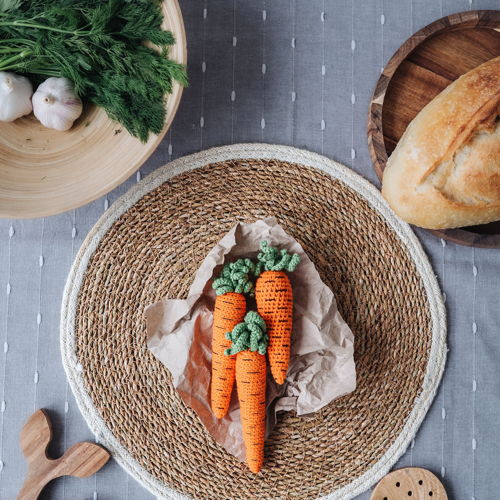 CARROT Crochet Pattern -Easter Carrot Crochet Food Pattern Amigurumi Food  Vegetables Play Food Pattern Amigurumi Patterns Tutorial