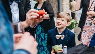 zaubertrick mit kind