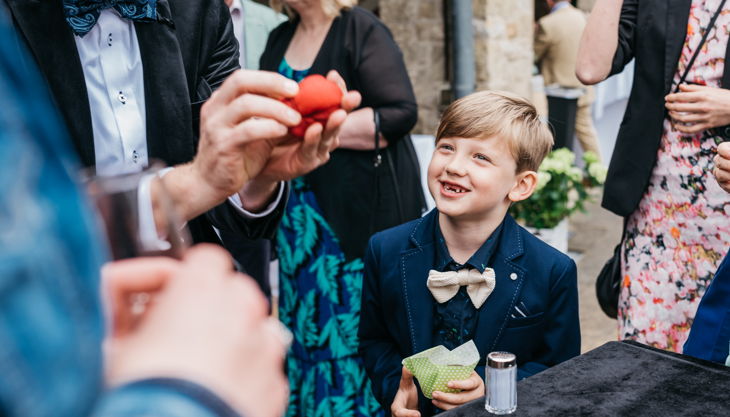 zaubertrick mit kind