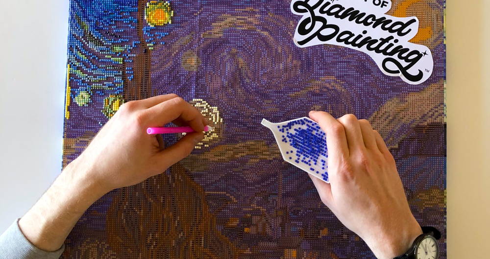 DIY Diamonds Art Trains Your Brain To Focus