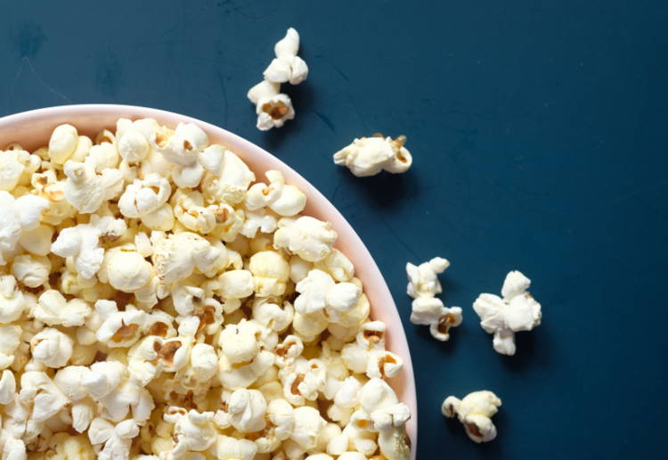 ポップコーン食物繊維