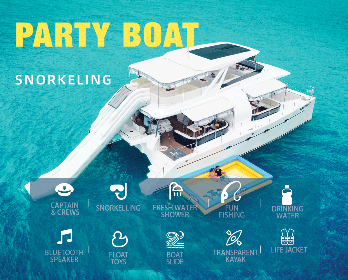 Party Boat Kota Kinabalu Yacht Charter 