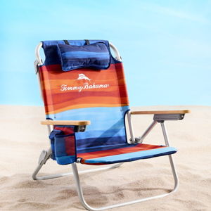 Tommy Bahama Sunset Stripe Deluxe Backpack Beach Chair