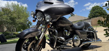 2014 HARLEY-DAVIDSON FLHX STREET GLIDE motorcycle for rent near Roanoke, TX
