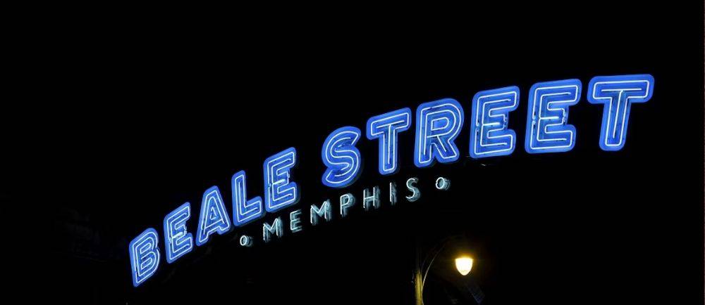Beal Street Neon sign