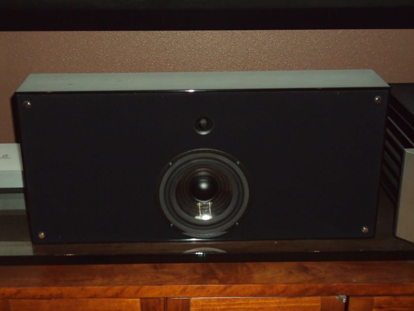Verity Audio h2 Center Channel Speaker Gloss Black Like New
