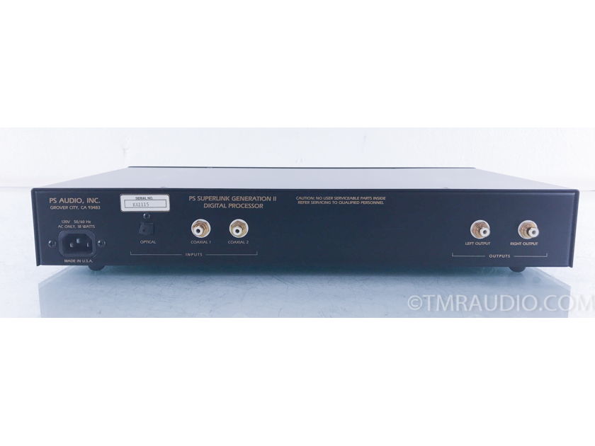 PS Audio  Superlink Generation II DAC;  D/A Converter; Gen 2 (2746)